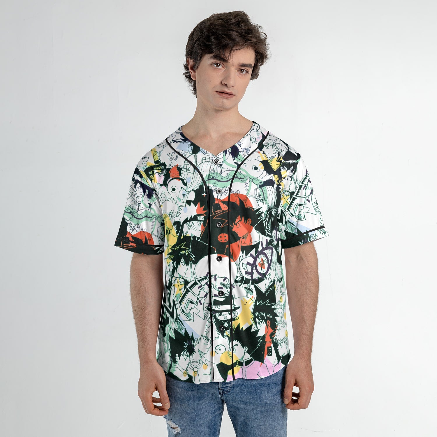 All Anime Legends Otaku Baseball Jersey