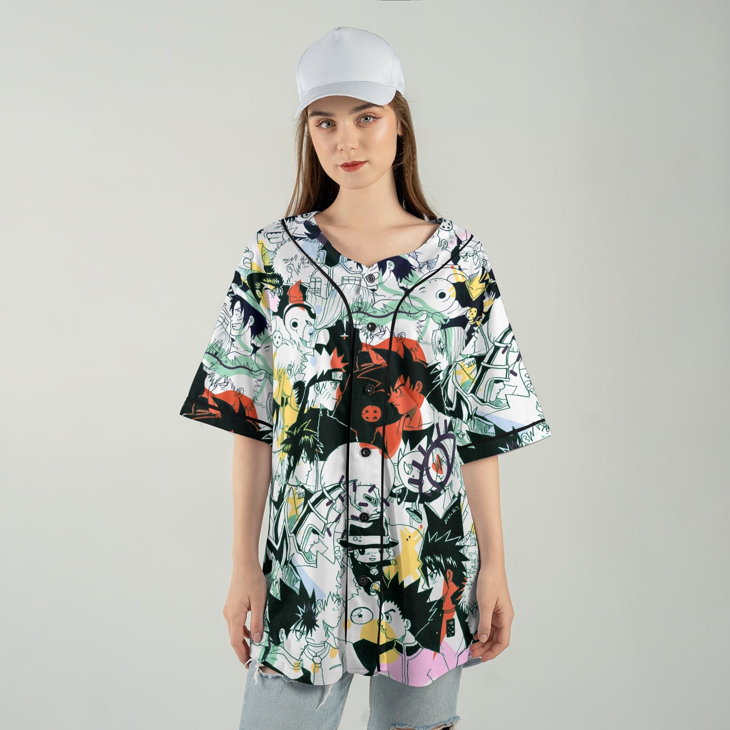 All Anime Legends Otaku Baseball Jersey