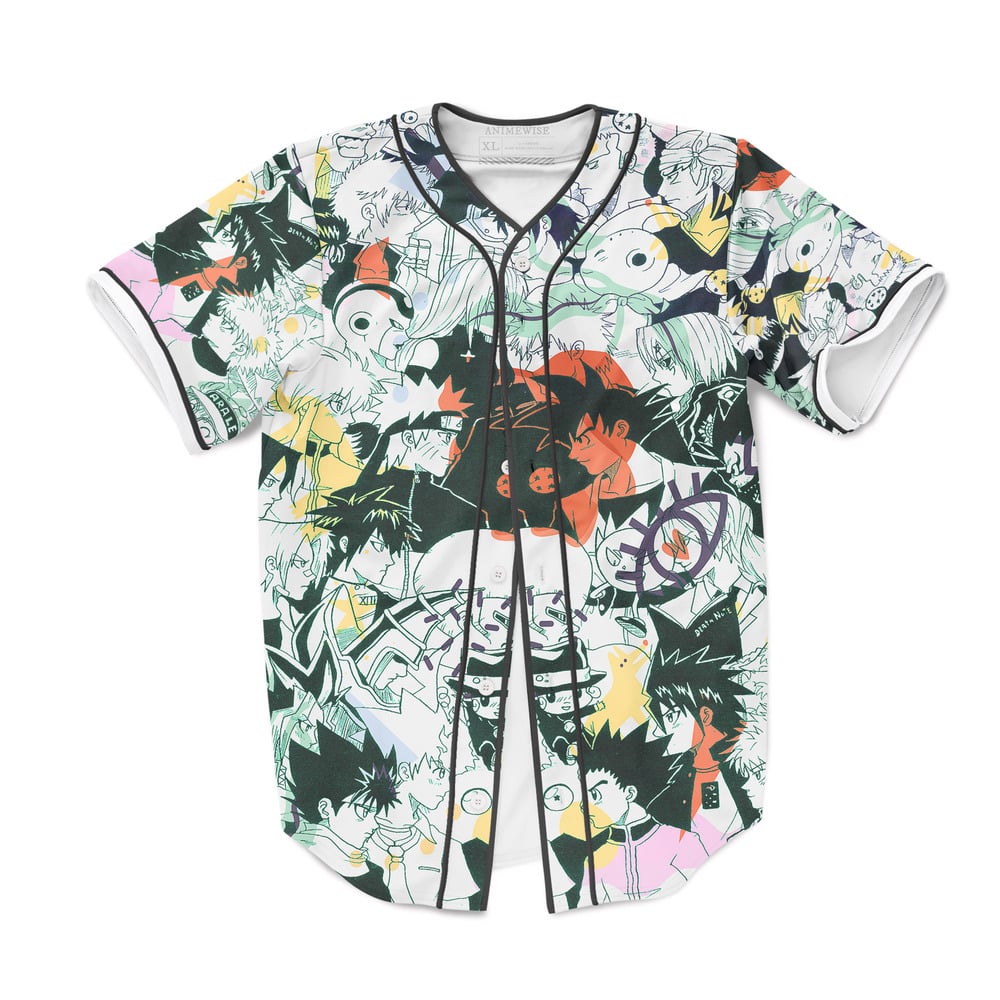 All Anime Legends Otaku Baseball Jersey