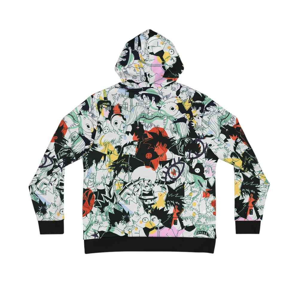 All Anime Fusion Pullover Hoodie