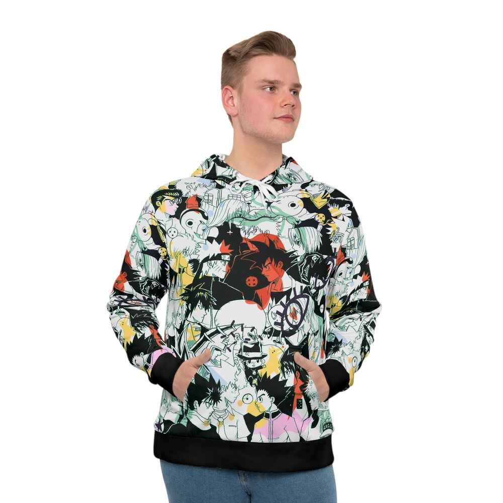 All Anime Fusion Pullover Hoodie