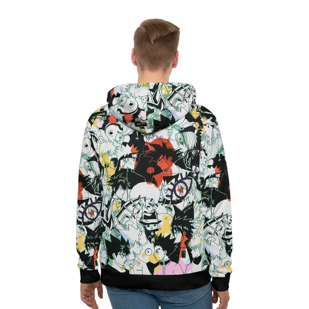 All Anime Fusion Pullover Hoodie
