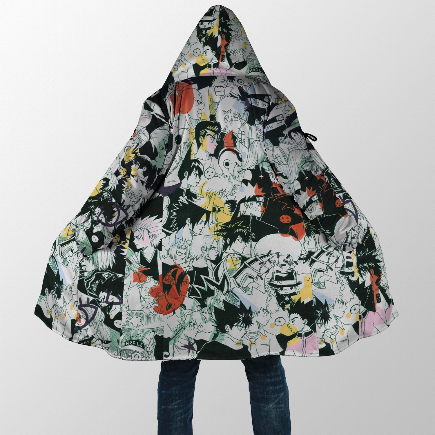 All Anime Legends Hooded Cloak Coat