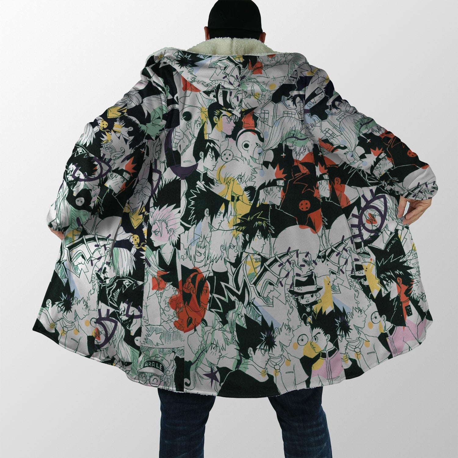 All Anime Legends Hooded Cloak Coat