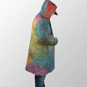 All Curse Sketch Hooded Cloak Coat