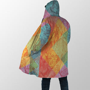 All Curse Sketch Hooded Cloak Coat