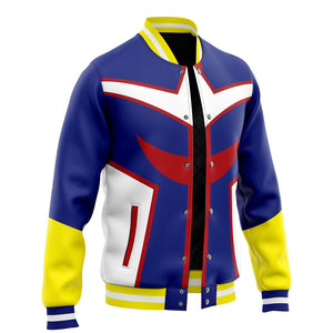 All Might One For All Baseball Jacket