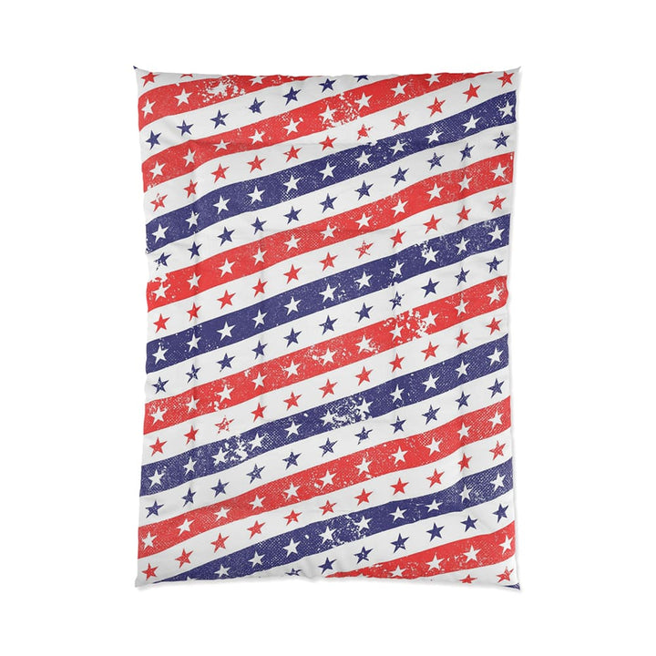 American Vintage Patriotic Empyrean Blend Comforter Set Bedding