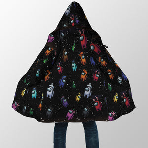 Among Us Hooded Cloak Coat