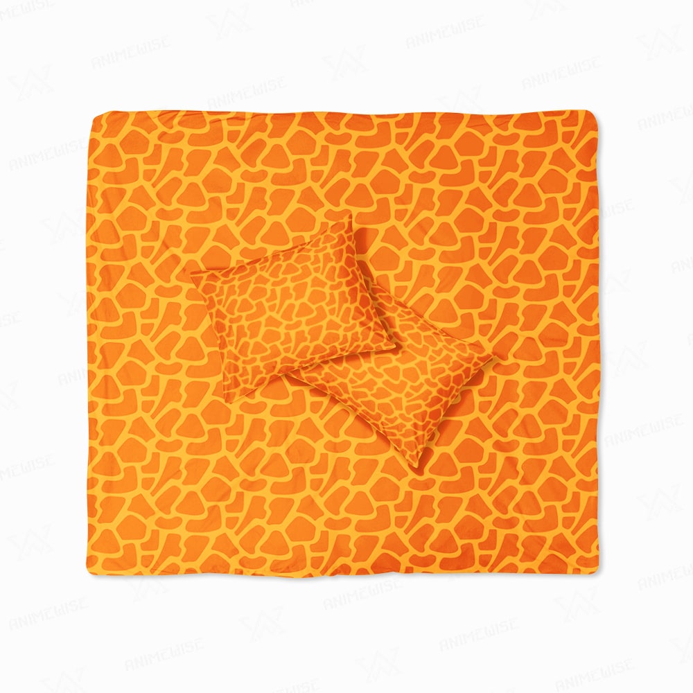 Aqua Dinsaur Skin Pattern Duvet Cover Bedding