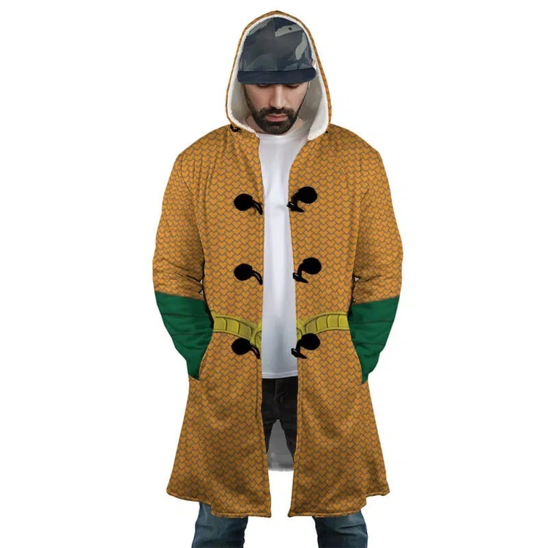 Aquaman Hooded Dream Cloak Coat