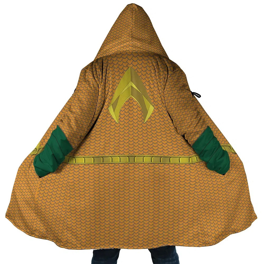 Aquaman Hooded Dream Cloak Coat