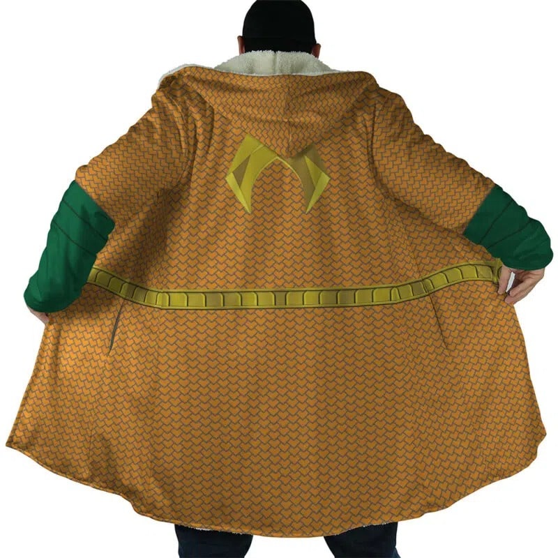 Aquaman Hooded Dream Cloak Coat