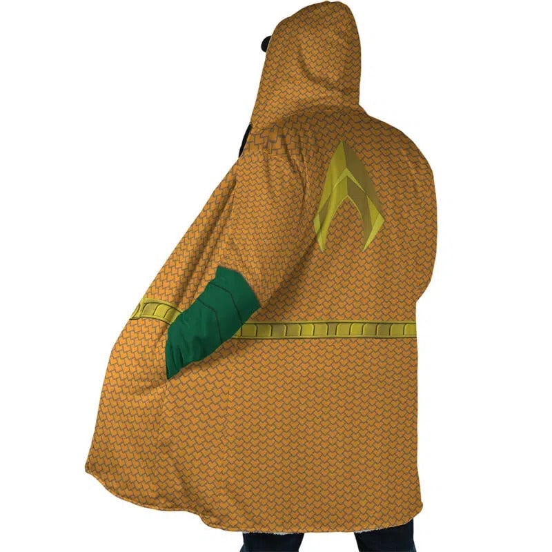 Aquaman Hooded Dream Cloak Coat
