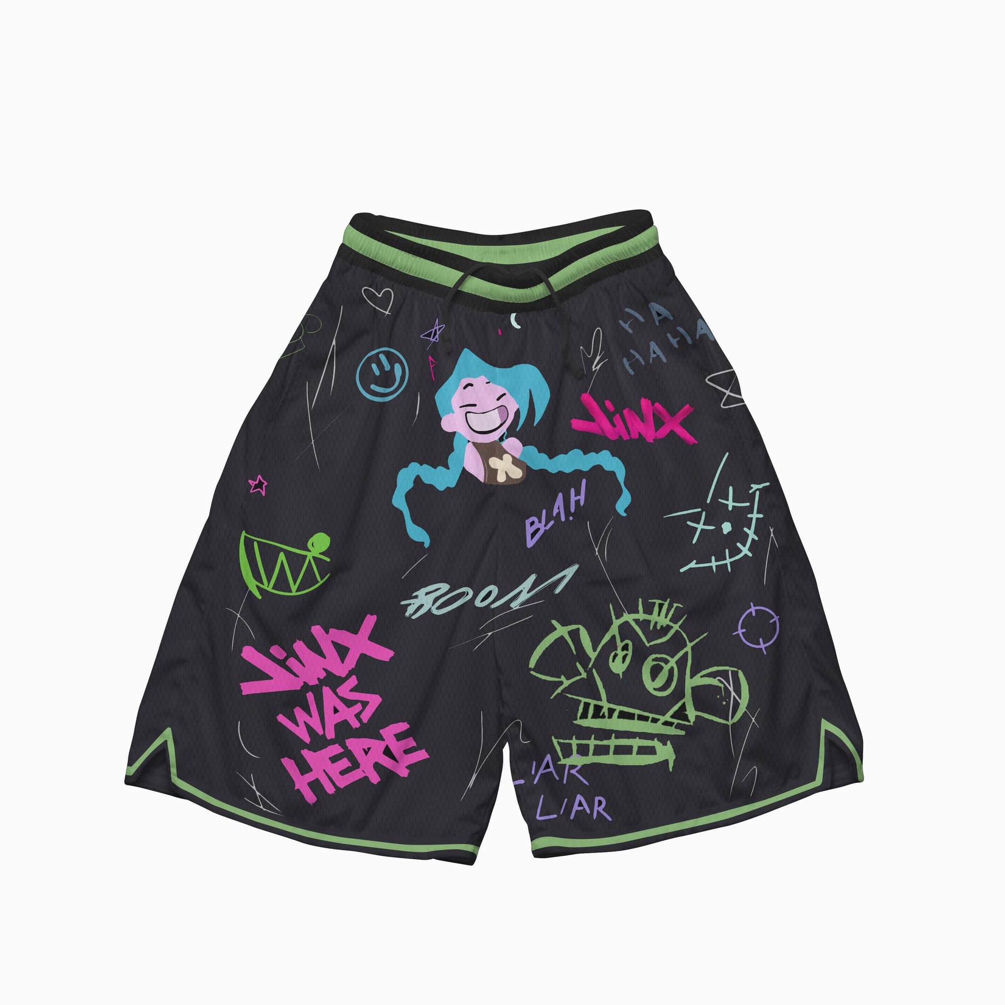 Jinx Graffiti Basketball Shorts