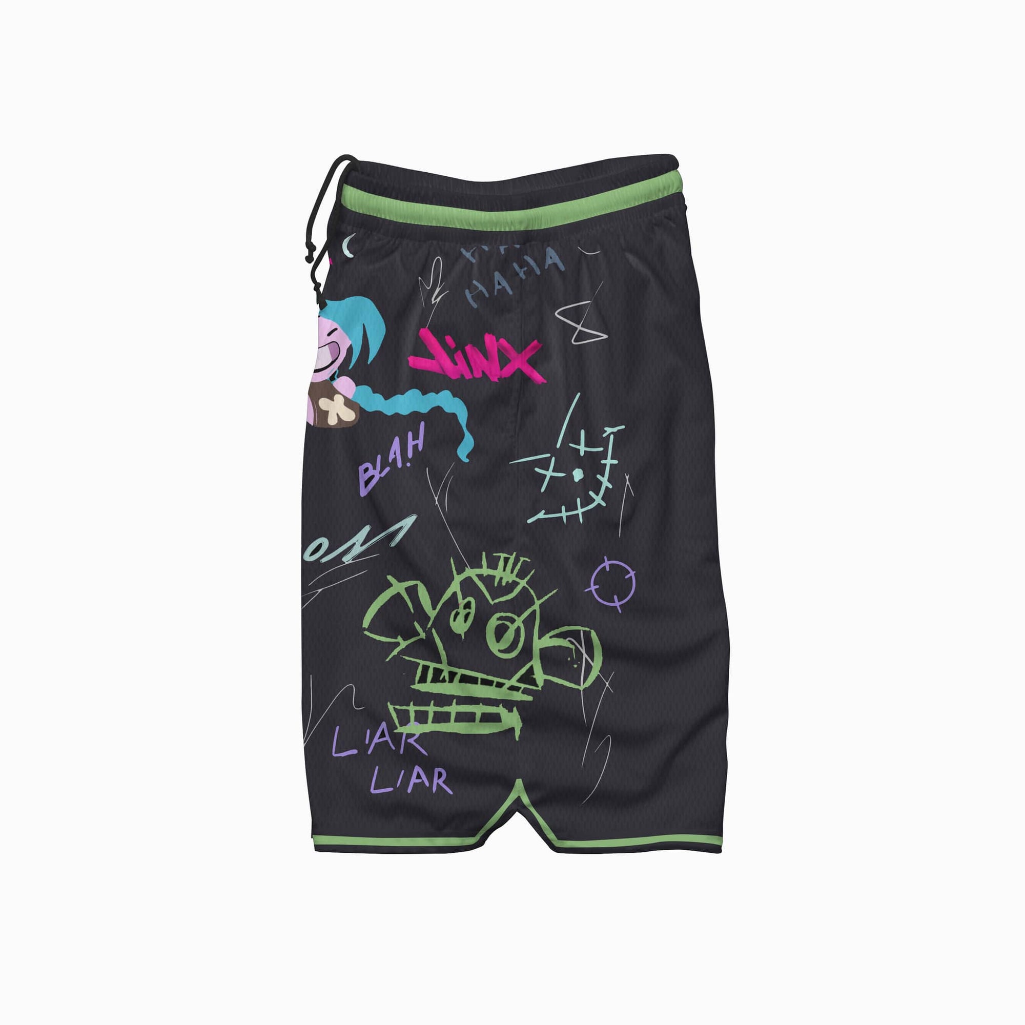 Jinx Graffiti Basketball Shorts