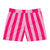 Arcane Jinx Pink Stripes Swim shorts