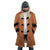 Arcanine Pattern Hooded Cloak Coat