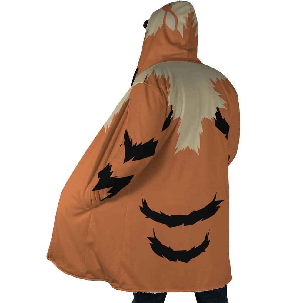 Arcanine Pattern Hooded Dream Cloak Coat