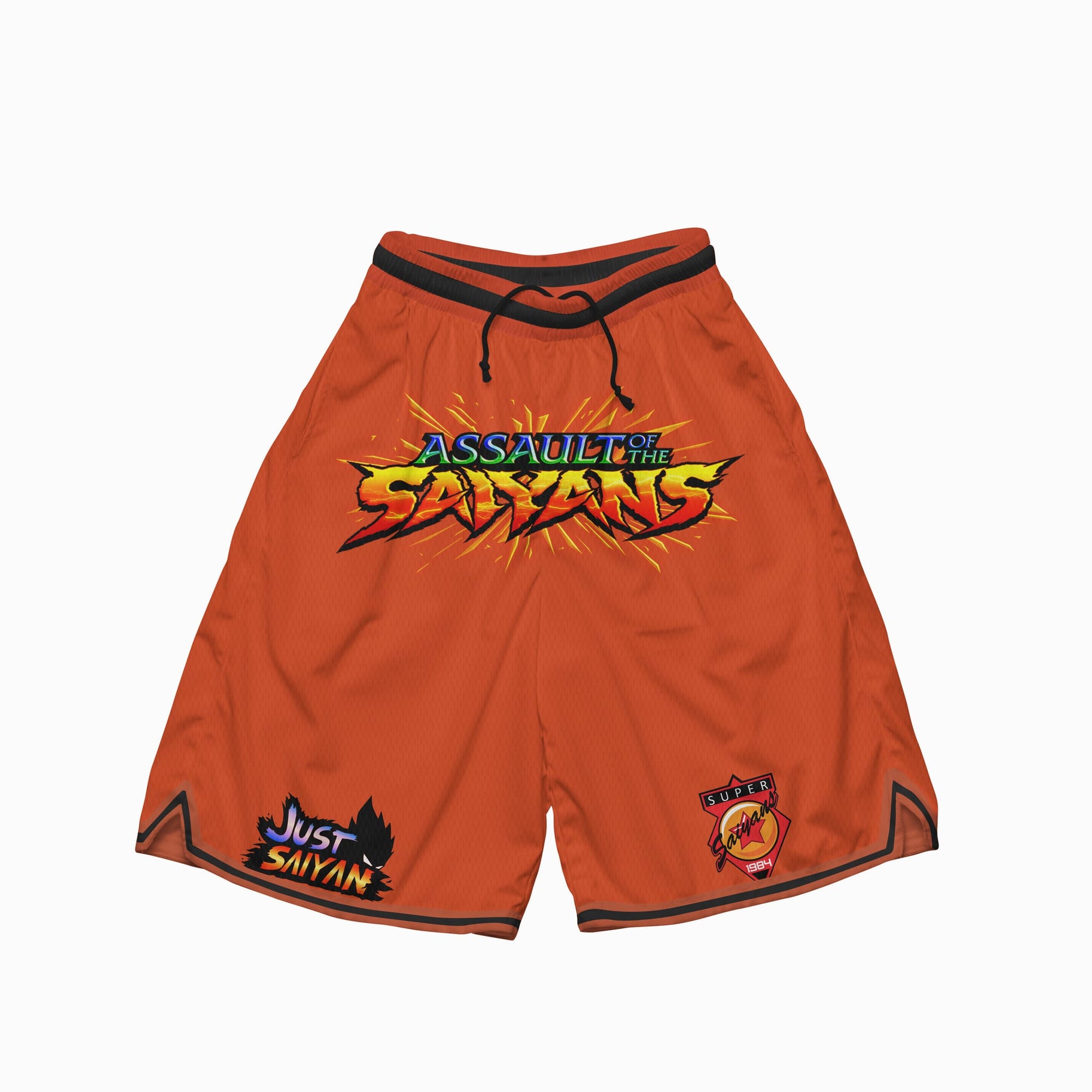 Assault of The Saiyans Basketball Shorts