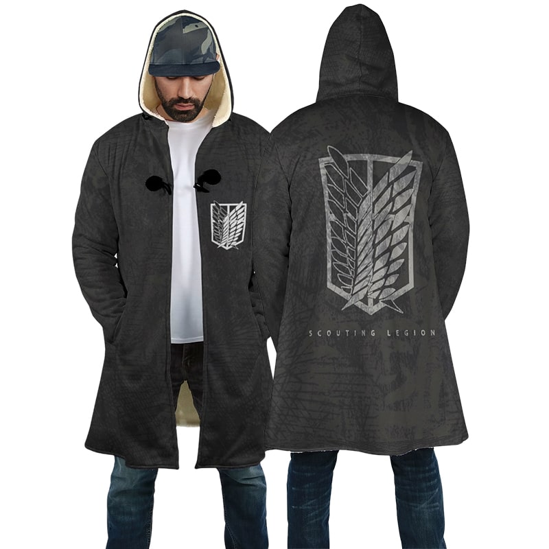 Scouting Legion AOT Hooded Cloak Coat