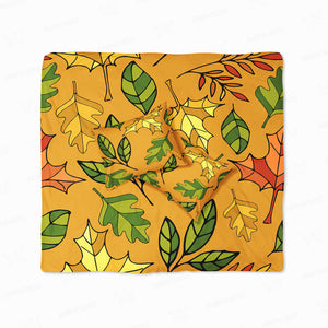 Autumn Leaves Double Brushed Duvet Cover Bedding