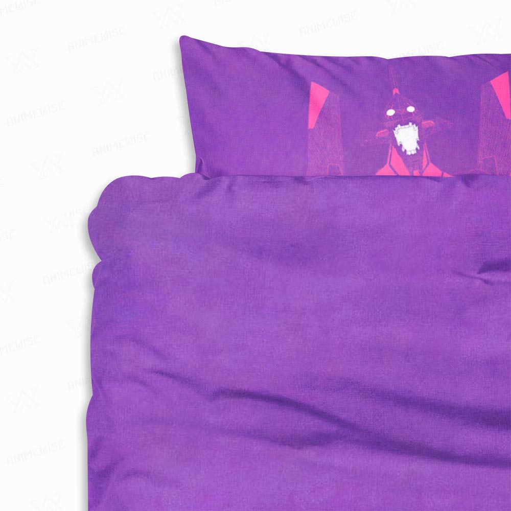 Duvet Cover Set - Ayanami Rei Skeliton Brushed Glow Neon Genesis Bedding