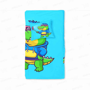 Baby Crocodile take Selfie Duvet Cover Bedding