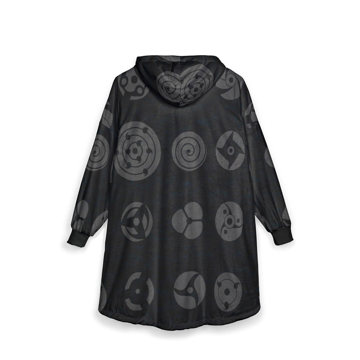 Eyes Pattern Blanket Hoodie