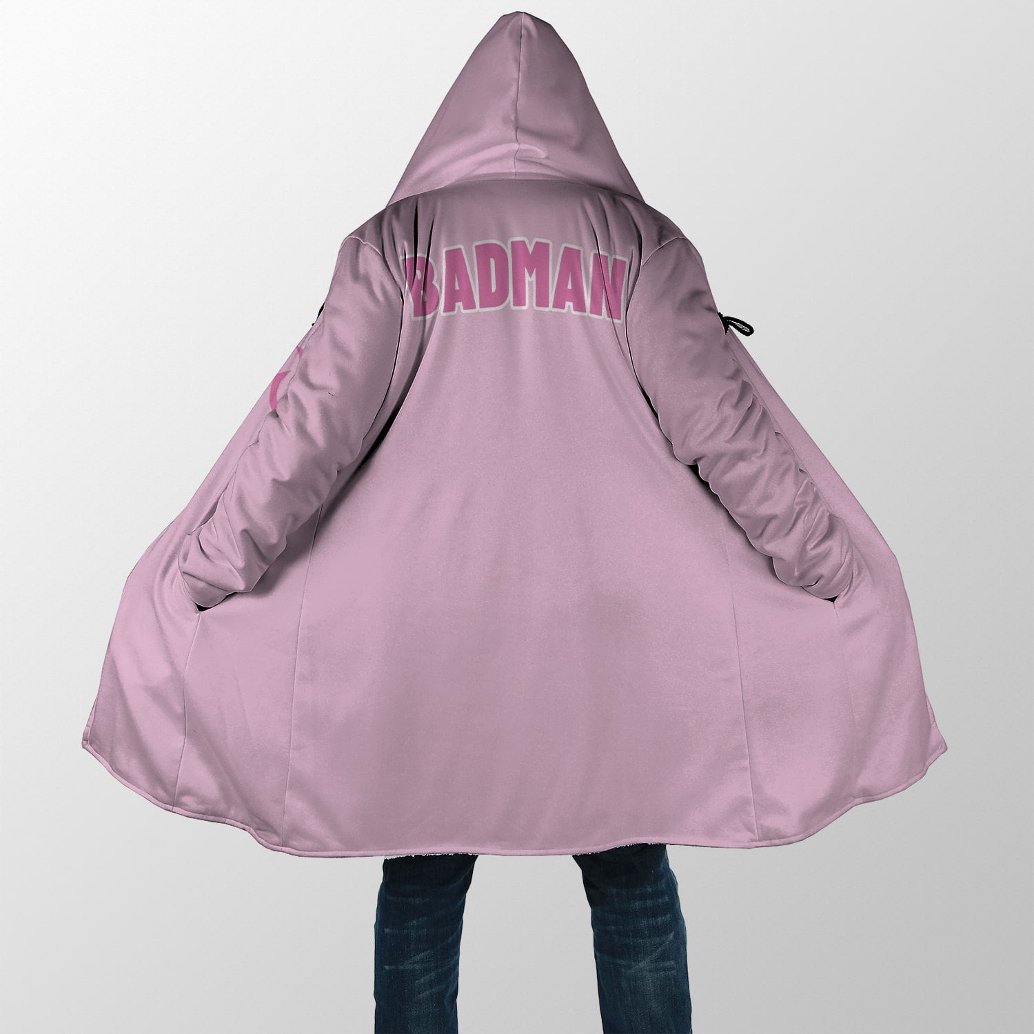 Vegeta BadMan Pink Hooded Cloak