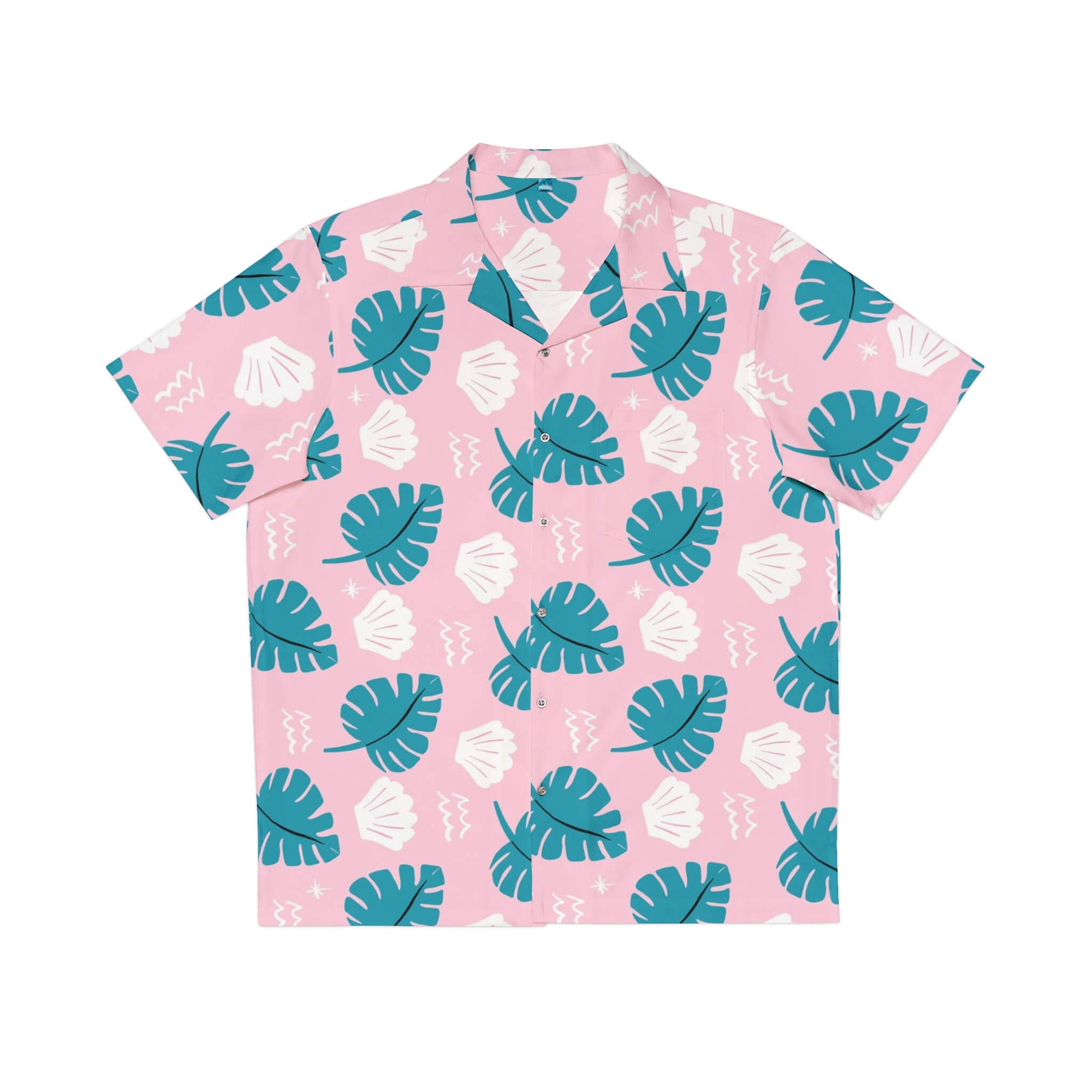 Palm Beach Classic Pink Hawaiian Shirt