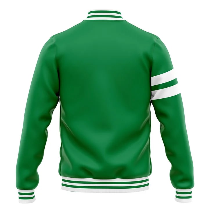 Ben 10 Classic Green Varsity Baseball Jacket