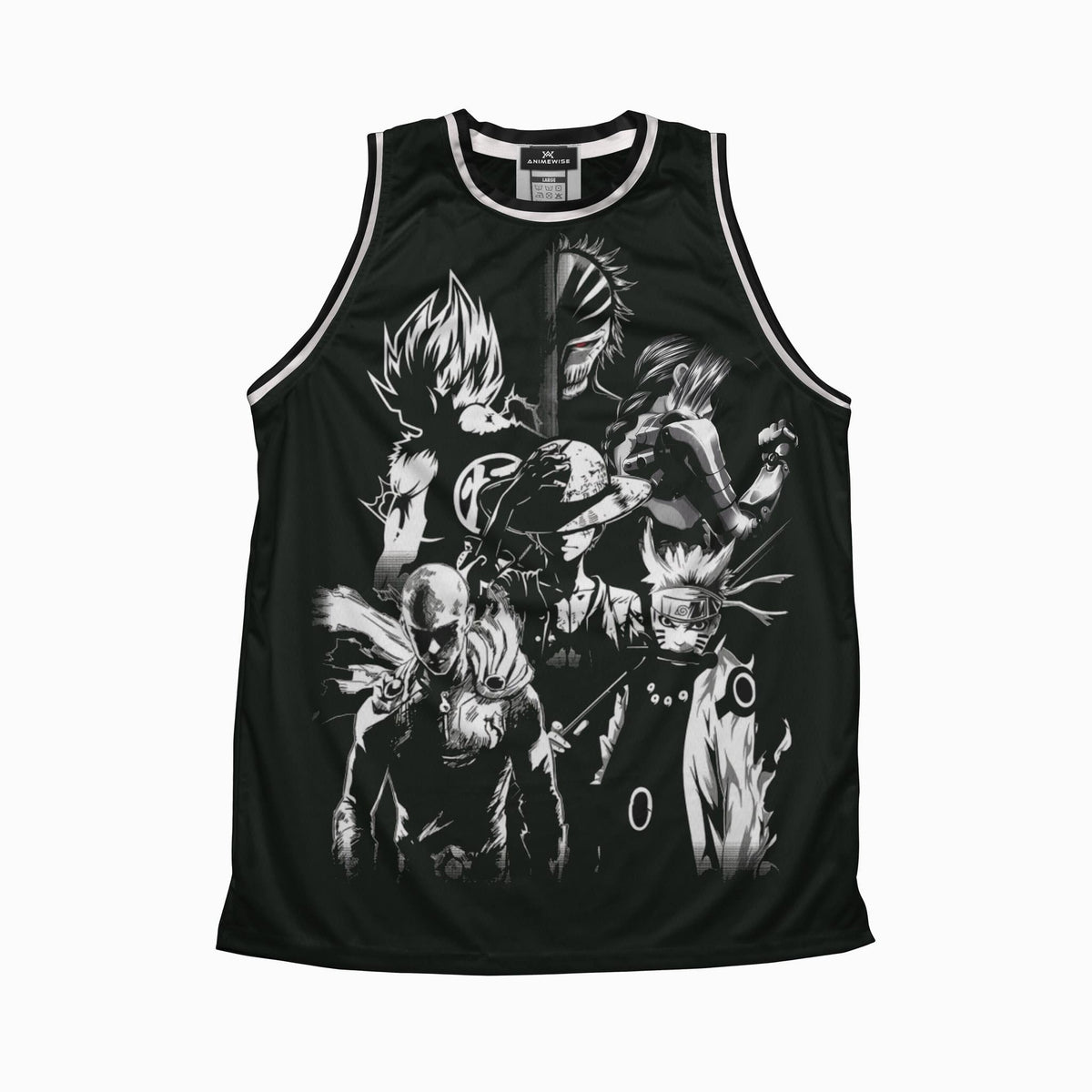 Big Six Anime Basketball Jersey Tank Top