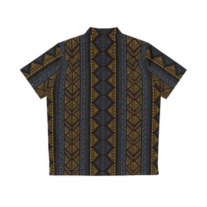 Black Panther Afro Ethanoic Fusion Hawaiian Shirt