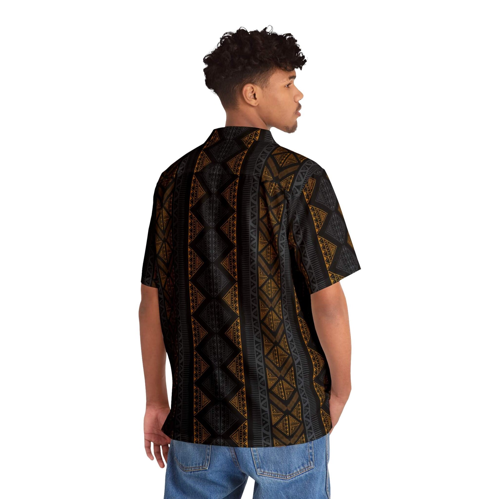 Black Panther Afro Hawaiian Shirt