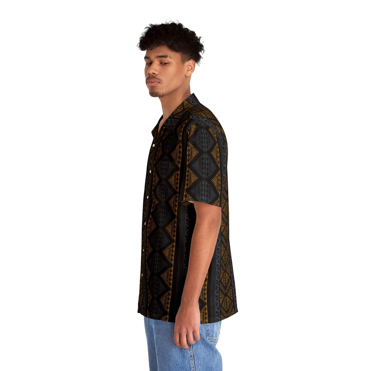 Black Panther Afro Hawaiian Shirt