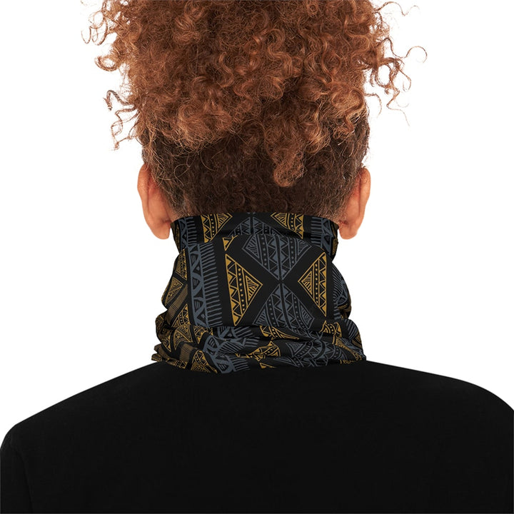 Black Panther Afro Ethinic Neck Gaiter