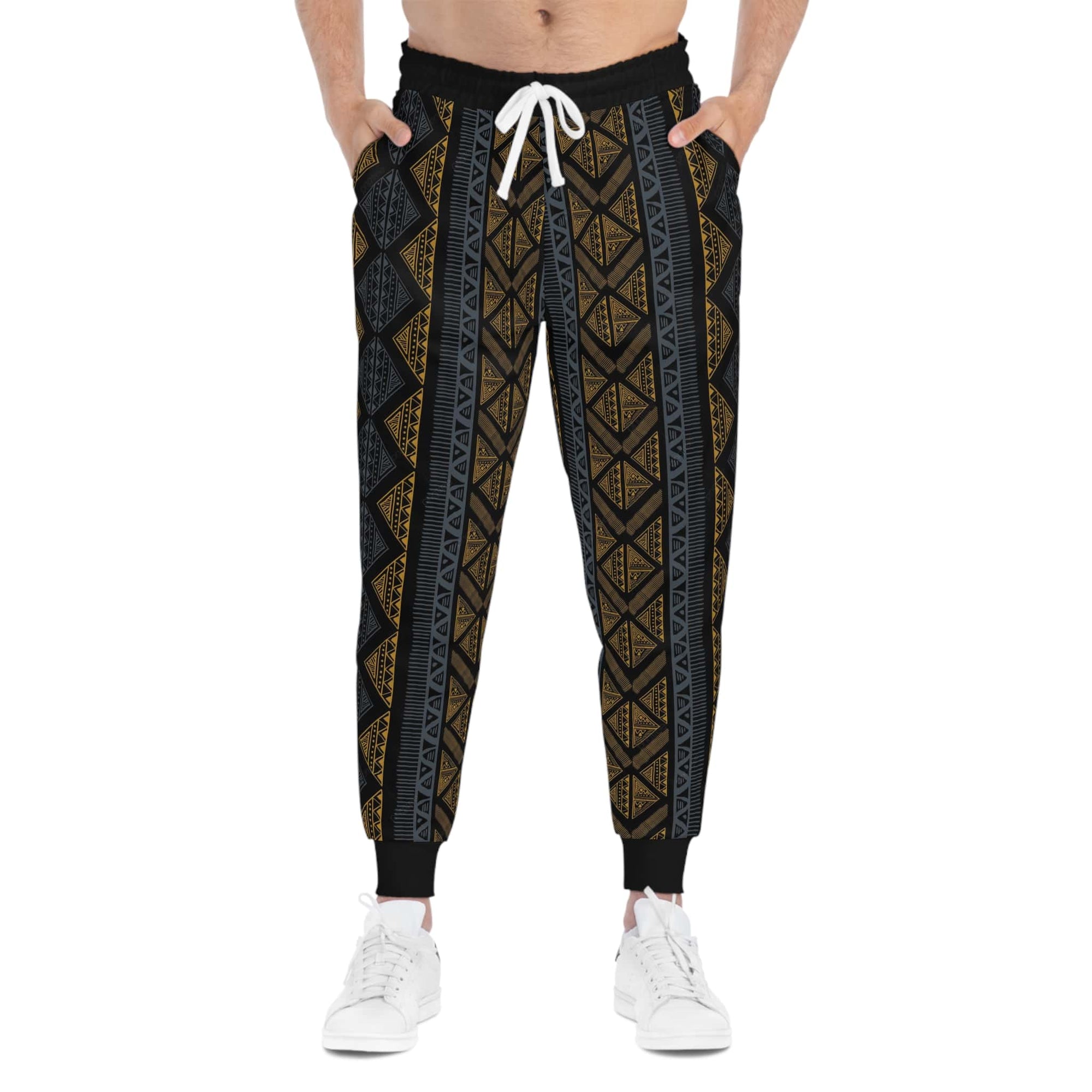 Black Panther Afro Ethnic Art Sweatpants Joggers