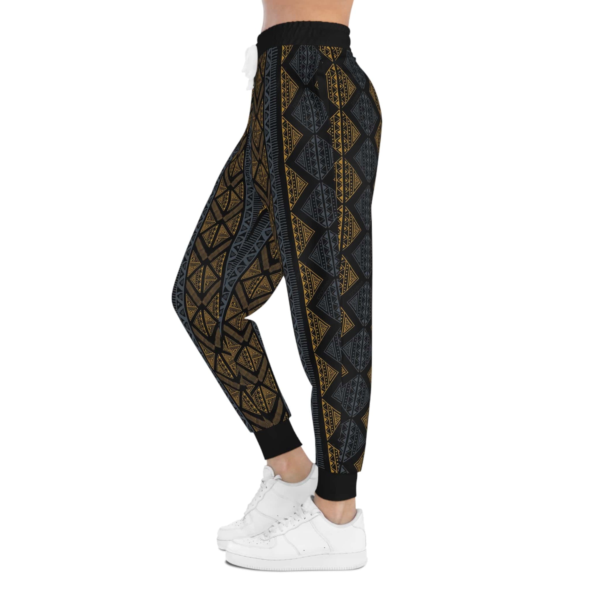 Black Panther Afro Ethnic Art Sweatpants Joggers