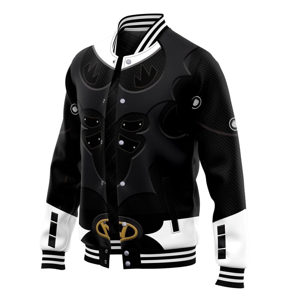 Black Psycho Rangers Varsity Jacket