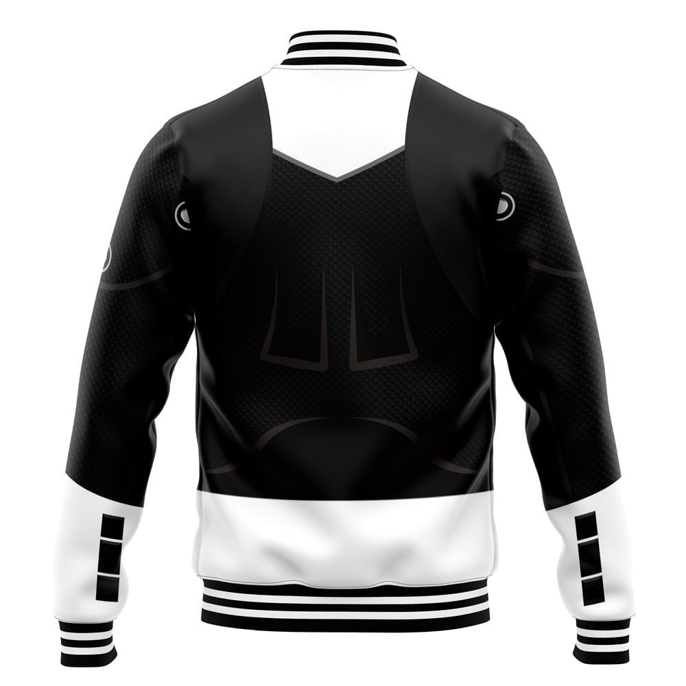 Black Psycho Rangers Varsity Jacket