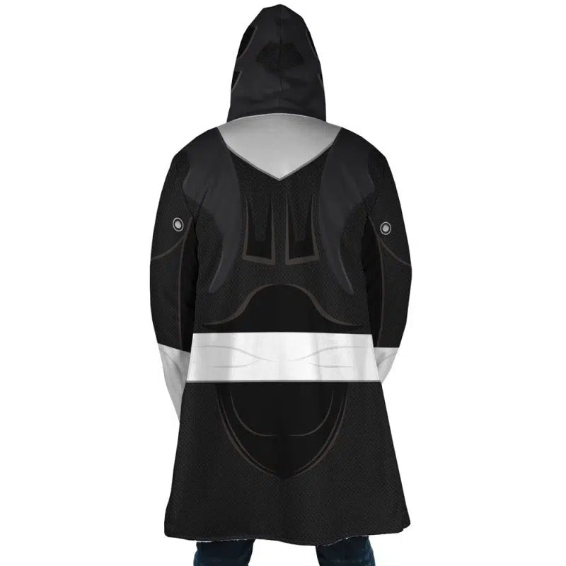 Black Psycho Ranger Hooded Dream Cloak Coat
