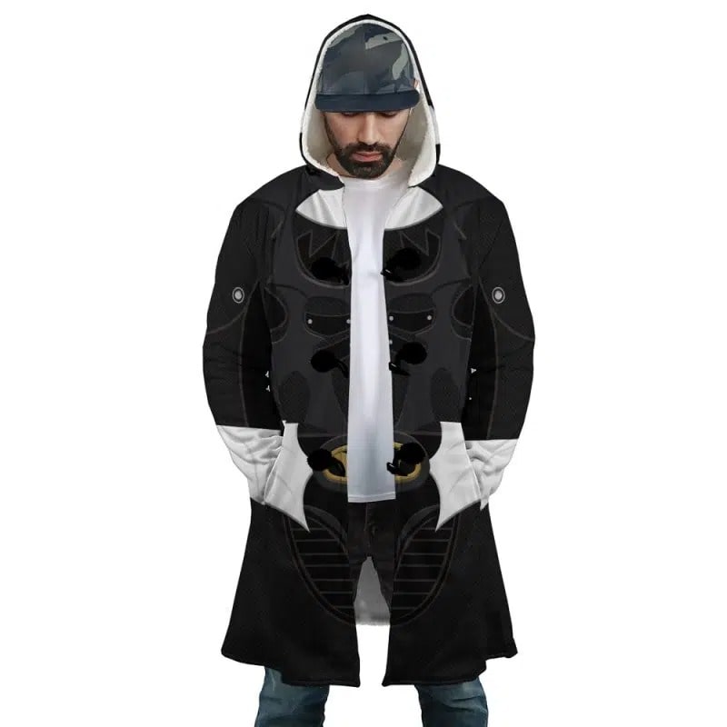 Black Psycho Ranger Hooded Dream Cloak Coat