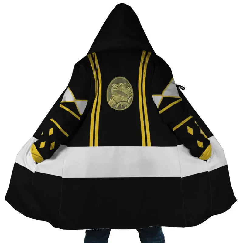 Black Ranger Hooded Dream Cloak Coat