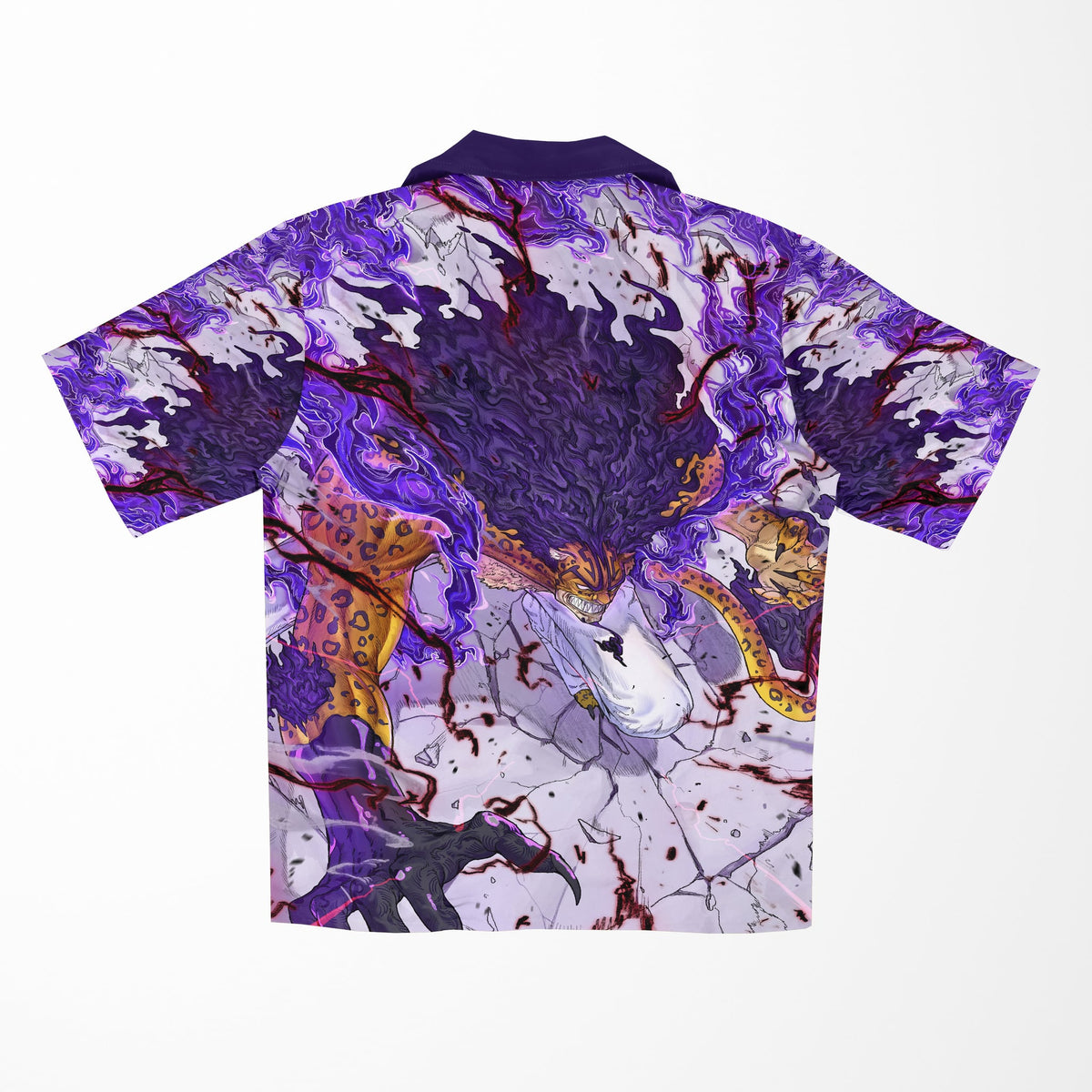 Blackbeard Lucci AOP Button Up Hawaiian Shirt