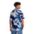 Tie-Dye Blue Splatter Hawaiian Casual Shirt