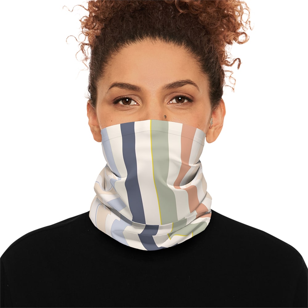 Boho Chic Stripes Neck Gaiter