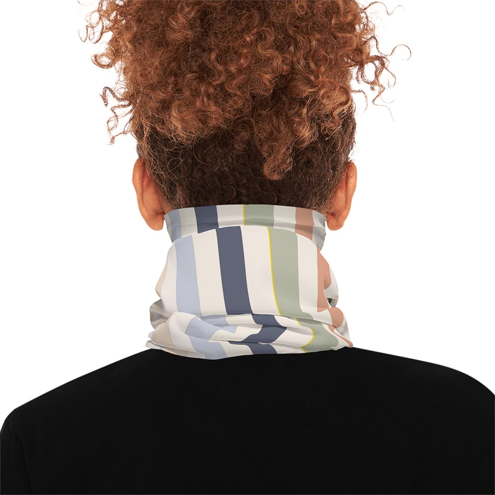 Boho Chic Stripes Neck Gaiter