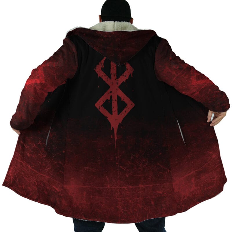 Sacrifice Emblem Hooded Cloak Coat