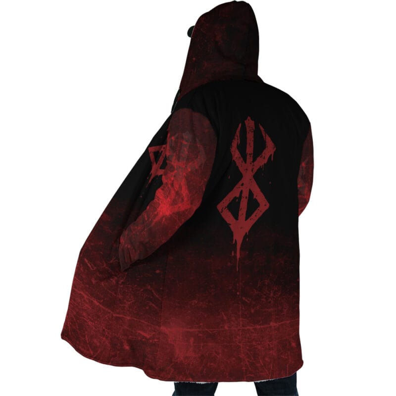 Sacrifice Emblem Hooded Cloak Coat